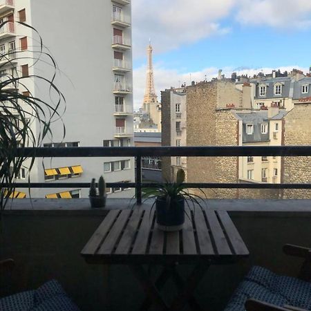 Superb Apartment With Balcony & Eiffel Tower View Parijs Buitenkant foto